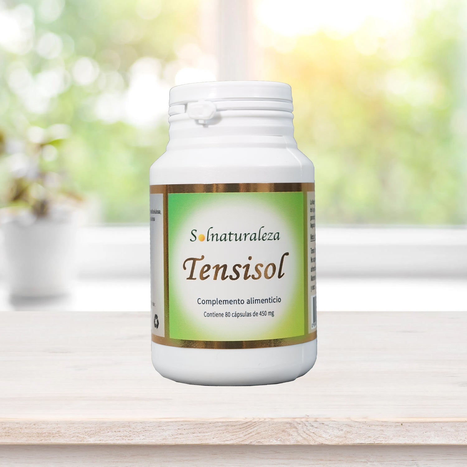 CONTROLA LA TENSIÓN ARTERIAL NATURALMENTE Con Tensisol (80 cápsulas) - NUTRACEUTIS