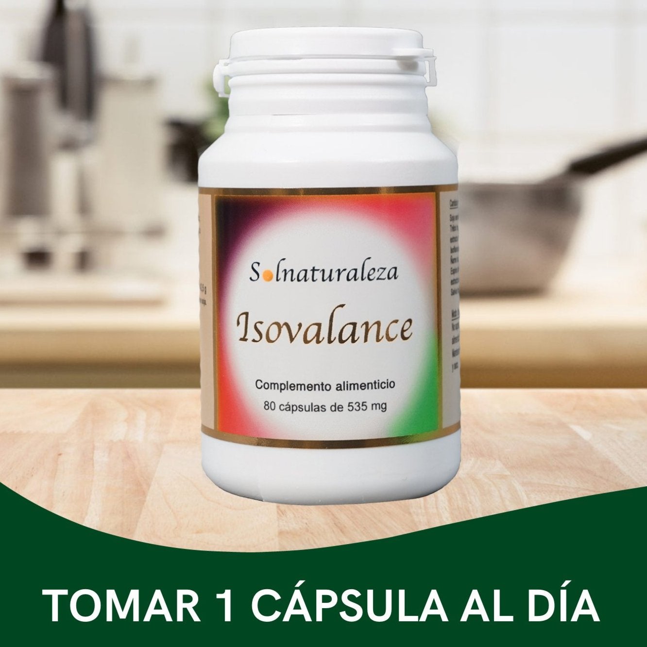 bienestar femenino con isovalance (80 cápsulas) - nutraceutis