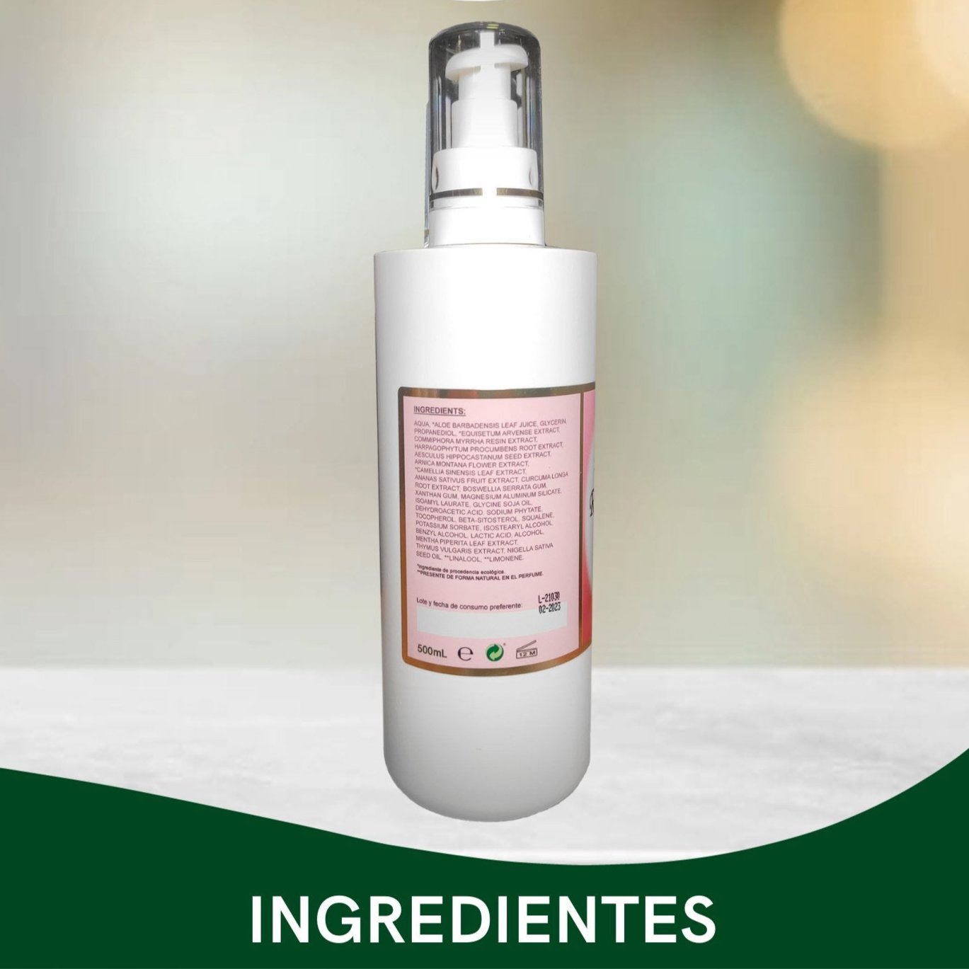 descubre el secreto de belleza: reparator de solnaturaleza (botella de 500 ml) - nutraceutis