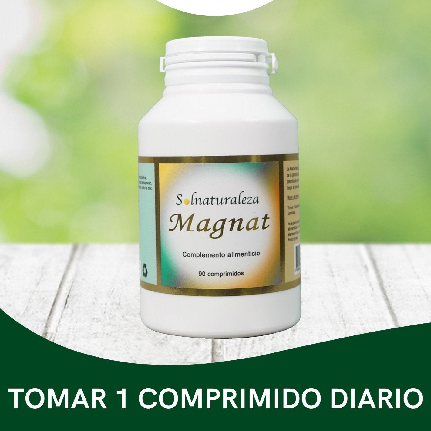 evita los calambres y limpia tu intestino con magnat (90 comprimidos) - nutraceutis