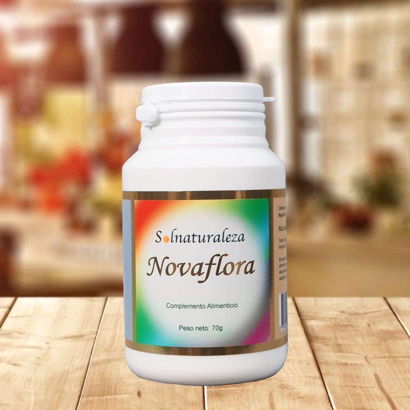 mantén una flora intestinal saludable con novaflora (bote de 70 g) - nutraceutis